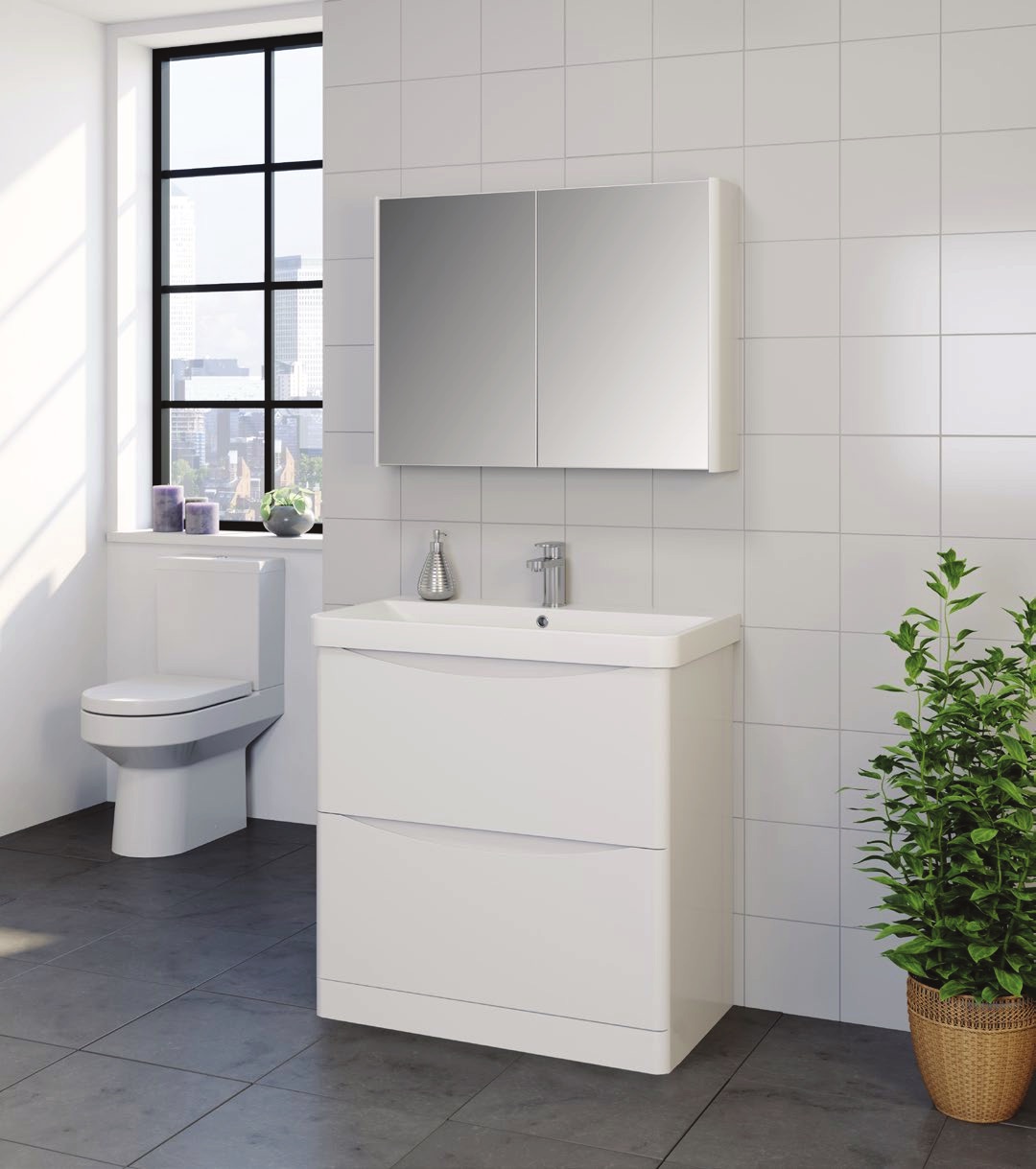 Arc bathroom design