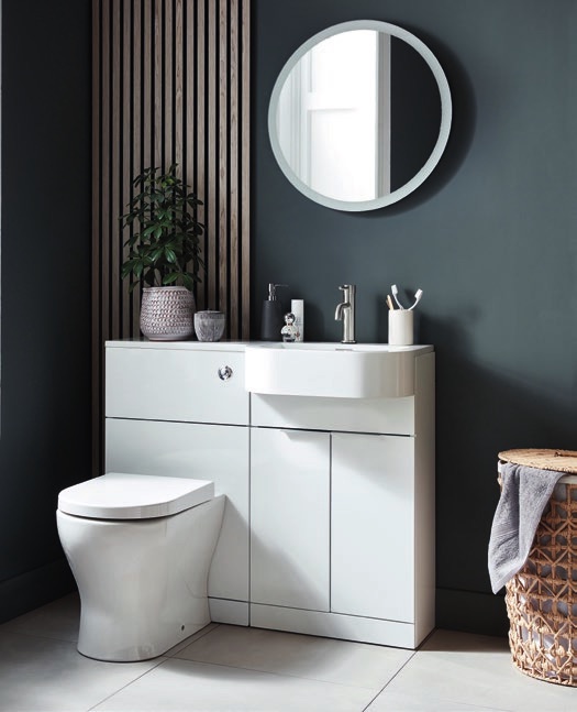 Fusion bathroom design