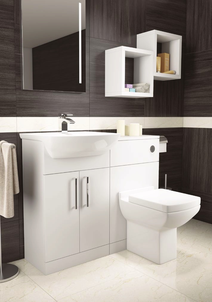 Pure bathroom design